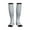 3 Black, variant on Compression Socks Women Men Diamond Silver Pattern Knee High Support Circulation Socks for Running Travel