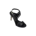 thumbnail image 1 of Sandalias Tacones Vestir Giusto Dama Mujer Negro Polipiel 1740 LEON 10.5 cm 11 cm 1740p, 1 of 3