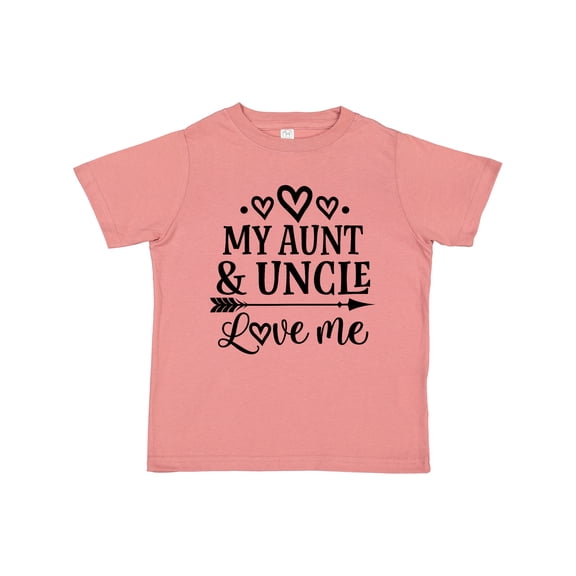 Inktastic My Aunt and Uncle Love Me Niece Boys or Girls Toddler T-Shirt