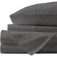 thumbnail image 1 of Juego de sábanas de algodón egipcio de 1000 hilos: cubrecama de bolsillo profundo de primera calidad, sábanas de lujo para hotel, tejido de satén suave gris., 1 of 5