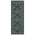 thumbnail image 4 of Garvee 2x6 Floral Runner Rug Hallway Rug, Washable Rugs Non Slip Stain Resistant Soft Indoor Printed Rug Carpets, Low Pile Floor Mats for Entryway Laundry Room Bedroom, Black, 4 of 8