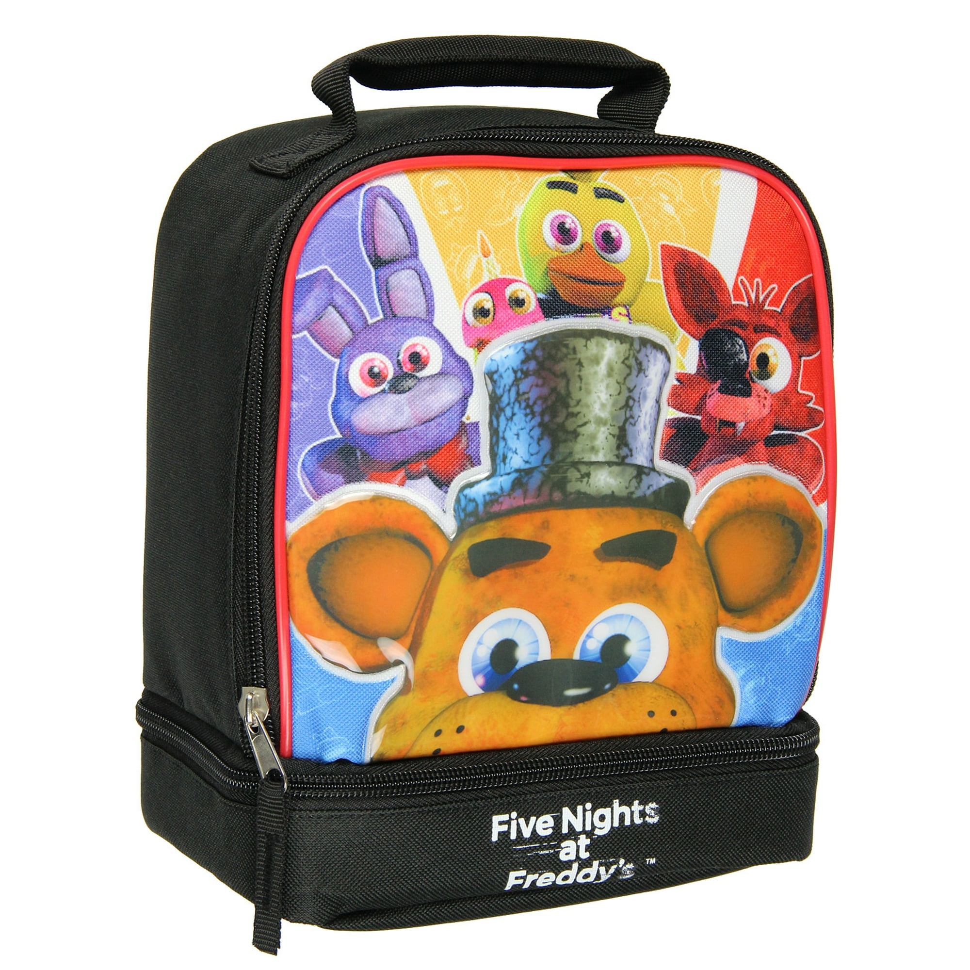 FNAF Lunch Box Soft Kit Insulated Cooler Bag Five Nights at