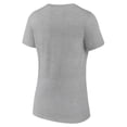 thumbnail image 3 of Women's Gray Arizona Diamondbacks Official Logo V-Neck T-Shirt, 3 of 3