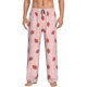 thumbnail image 1 of Balery Hand Drawn Strawberry Pantalones de pijama para hombre, pijama ultraligero, pantalón de descanso-Medium, 1 of 6