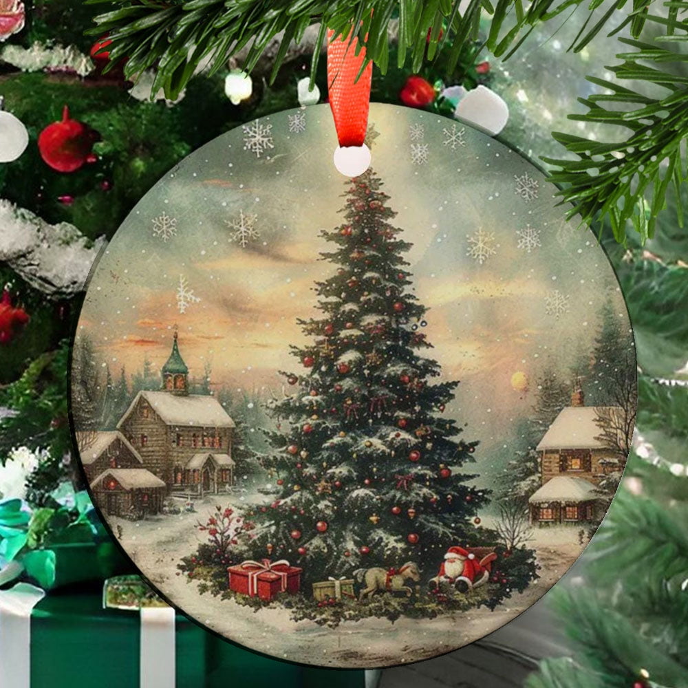 Tree59 Christmas Ornament Christmas Decoration Gift Gift for Mom Romantic Valentine Decoration Celebration Hanging Decor Keepsake 2025
