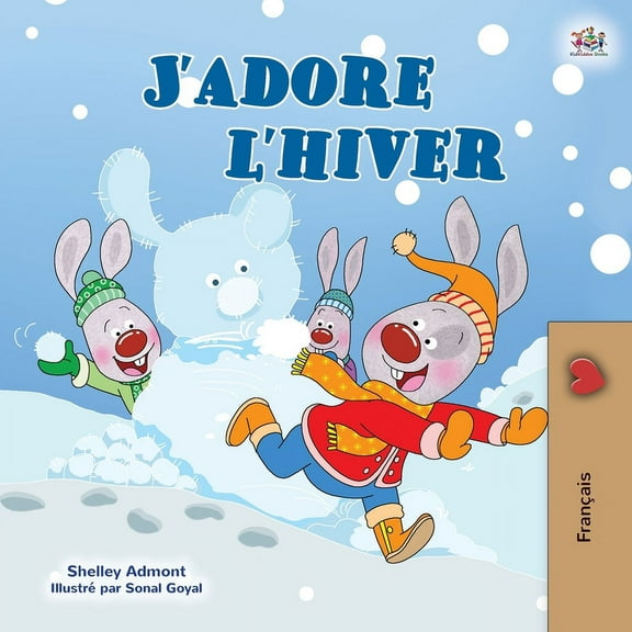 French Bedtime Collection I Love Winter (French Children's Book), (Paperback)