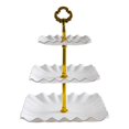 thumbnail image 2 of Tray Dessert Cupcake Fruit Snack Tray Decoration Pastry Three-Layer Fruit Plate, 2 of 6