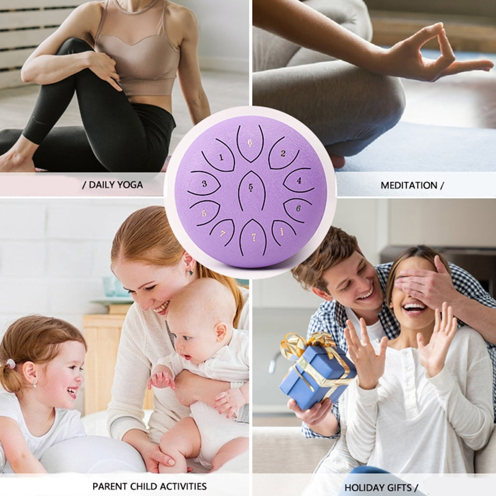 Ethereal Drum 11 Note Steel Tongue Drum for Adults Beginner Kids Handpans Drum