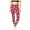 Red, variant on Zhanying Womens Christmas Leggings Holiday Spirit Moisture-Wicking Womens Plus Size Skeleton Leggings Blue M