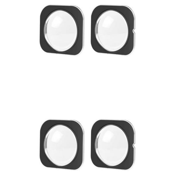 Cateissary 2 pack/lot Protector de lente a prueba de polvo para Insta 360 X3 - Estructura reforzada Larga vida útil Negro Negro 2Conjunto