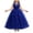Dress6-Blue, variant on UAYOTSE Girls Sleeveless Lace formal Maxi Dress 4 5 6 7 8 9 10 Years Floral Lace Tulle Long Pageant Gown for Wedding Flower Girl