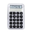 thumbnail image 4 of YAOMOBB Student Calculator Mini Calculator 8 Digits Display Silent Widescreen Students Portable Transparent Electronic Calculator Daily Use, 4 of 6