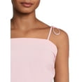 thumbnail image 4 of Time and Tru Women's Tie Strap Cami Tank Top, 4 of 5