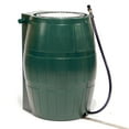 thumbnail image 1 of FCMP Outdoor RC4000 Raincatcher 50 Gallon Rain Catcher Barrel, Green, 1 of 11