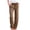 Khaki*, variant on RUTAYY Women's Pants Casual Solid Color Elastic Waistband with Drawstring Side Pocket Comfortable Everyday Wear Classic Stylish Trousers