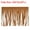 Brown, variant on Uxcell 2 Yards 12 Inch Leather Suede Fringe Trim DIY Tassel Fringe for Sewing, Black