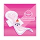 thumbnail image 4 of Toallas femeninas Saba Intima Clip regular con alas flujo abundante 42 pzas, 4 of 5