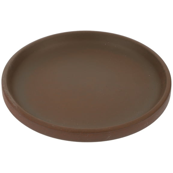 2pcs Plant Flower Pot Drip Tray Ceramic Round Plant Saucer Flower Pot Container