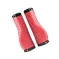 thumbnail image 1 of 2Pcs Universal Mountain Bike Handlebar Grips Bicycle Grips MTB Anti Long Red, 1 of 7