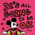 thumbnail image 2 of Disney - Mickey Mouse - It's All Going to be OK - Men's Crew Neck Fleece Pullover, 2 of 4