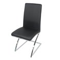 thumbnail image 2 of Canadian Monalisa Dining Chair Black (Set of 2), 2 of 3