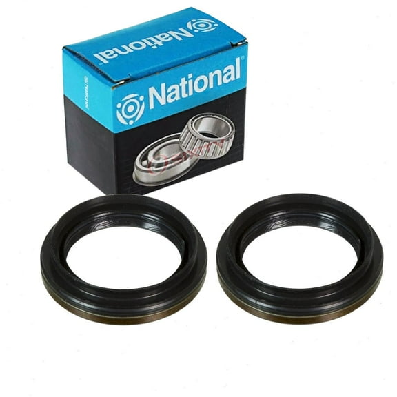 2 pc National Transmission Output Shaft Seals compatible with Nissan Sentra 2016-2018