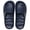 Blue, variant on EVA Thick Sole Shower Slides Unisex Breathable Drainage Hole Sandals Summer Non-slip Home Slippers Pink 36