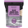 thumbnail image 1 of Sal de baño Aromasong Sal pura y cruda del Mar Muerto con lavanda, 1,1 kg, 1 of 8