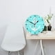 thumbnail image 3 of Reloj de pared con ancla de barco náutico y paneles de madera - Reloj de pared silencioso de 10 pulgadas que no hace tictac - Estilo rústico retro decorativo para sala de estar, cocina, hogar, baño y, 3 of 7