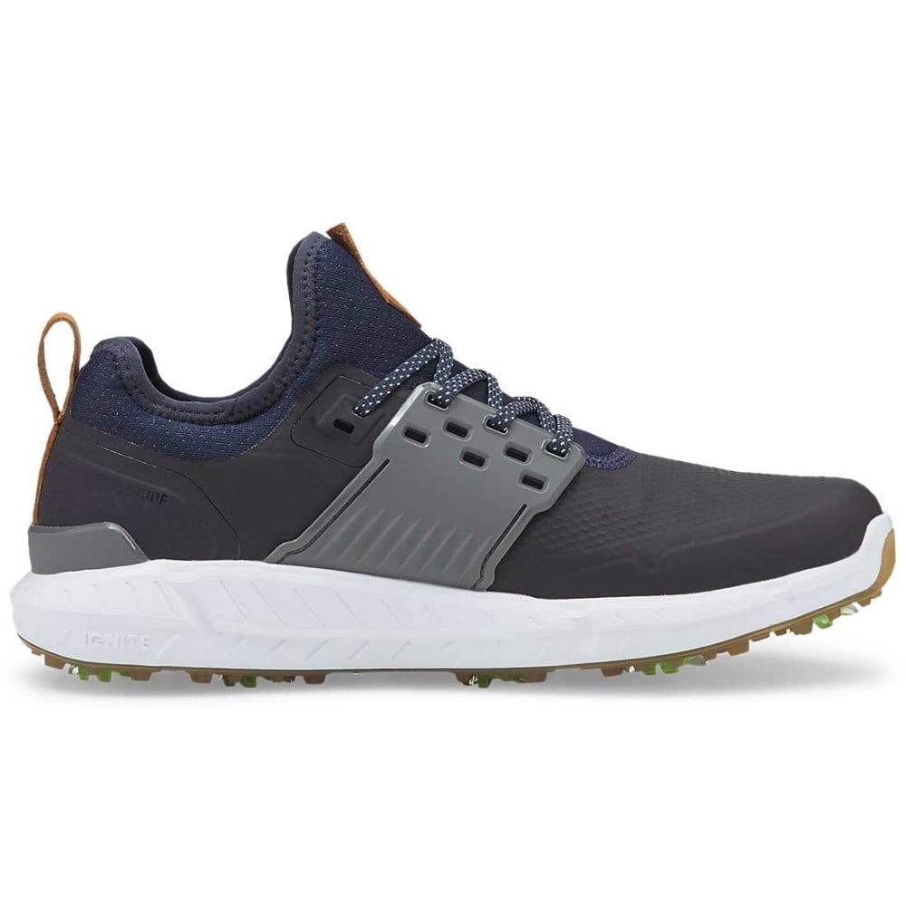 NEW Mens Puma Ignite Articulate Disc Shoes Grey/Gold/Black  display picture 1