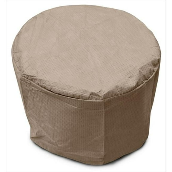 III Round Table Cover, Taupe - 22 Dia x 15 H in.