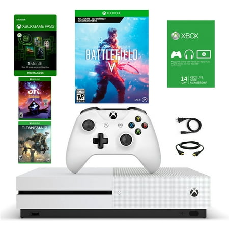 XB1-S 1TB Battlefield V Console with Titanfall 2 Standard Edition and Ori game