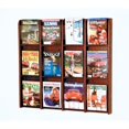 thumbnail image 1 of 12 Magazine wall Rack in Mahogany, 1 of 4