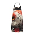thumbnail image 2 of Picia Abstract Red Koi Fish Art Waterproof Apron for Unisex Adult - Adjustable Bib Apron with Pockets, Ideal for Cooking, Gardening, Painting, and Household Chores, 2 of 9
