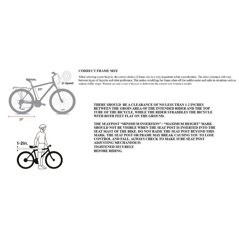 Kent Hybrid Bicycle Multi Speed Adult Size Regular Brand Bike Walmart