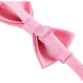 thumbnail image 4 of LAICAIW Classic Pre-Tied Bow Tie for Children & Adults Solid Color Adjustable Bowtie Gabardine, 4 of 7