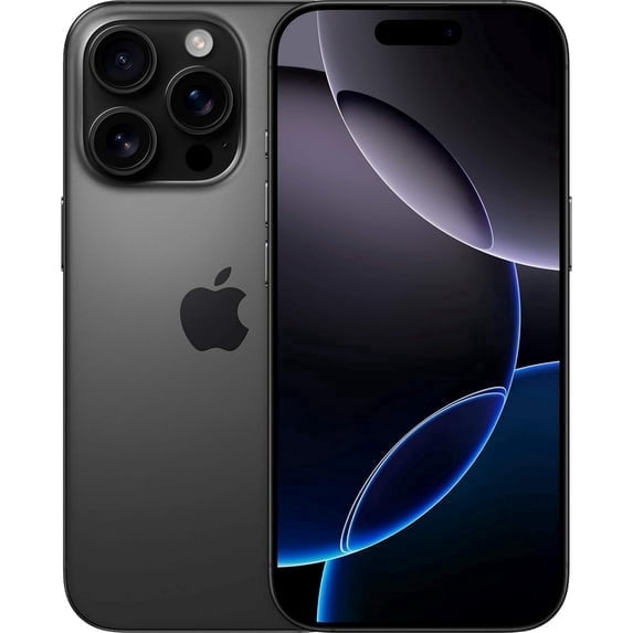 Apple iPhone 16 Pro 128GB Fully Unlocked -Black Titanium- (Fair)