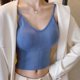 thumbnail image 4 of Sujetador deportivo para mujer, sin aros, acolchado, soporte medio, sujetadores de yoga, gimnasio, correr, entrenamiento, camisetas sin mangas, 4 of 5