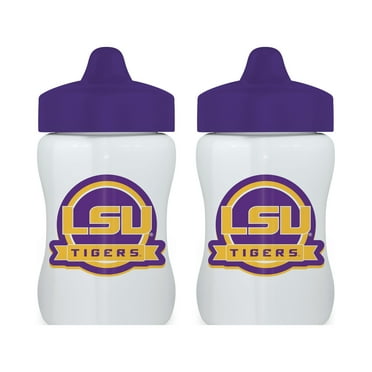 Baby Fanatic - NCAA 2-Pack Sippy Cup Set, LSU Tigers