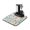White-3, variant on Dark Celestial Coffee Mat, Absorbent Dish Drying Pad with Gothic Moon & Star Patterns, Leak-Proof Non-Slip Kitchen Counter Mat for Coffee Bar Use