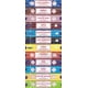 thumbnail image 2 of Set de 12 varillas de incienso Satya Bangalore Nag Champa de 15 g, 2 of 6