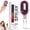 Pink, variant on 2 in 1 Hair Brush Spray Bottle with Clear Water Tank Dual Bristle Detangling Hair Comb with Fine Mist Sprayer for Travel Gym Daily Use