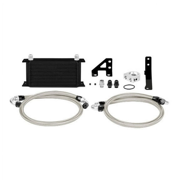 Mishimoto MMOC-STI-15TBK Oil Cooler Kit Compatible With Subaru STI 2015  Black