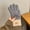 Grey, variant on Winter Gloves,Gloves Women'S Winter Padded Outdoor Cycling Car Cold Non Slip Screen Driving To Keep Warm Thermal Gloves Women Gloves for Cold Weather Clearance Black One Size