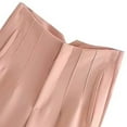 thumbnail image 4 of Baqcunre Women's Solid High-Waisted Straight-Leg Pants with Daily Commuting Wear Size XS-XL,Women's Pants Womens Fashion Womens Clothes Pants for Women Pink, 4 of 7