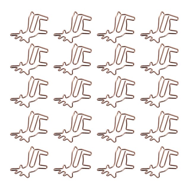 Clips de Papier Fauve, Clips de Style Simple pour les Signets pour les Photos pour le Fichier
