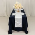 thumbnail image 5 of Efavormart White Lamour Satin Table Runner - 12"x108", 5 of 10