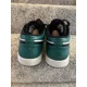 thumbnail image 4 of Ni - ke Ni - ke Air Jordan 1 Low Men's Size 12 US 553558-113 Mystic Green Leather Shoes, 4 of 5