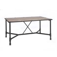 thumbnail image 1 of ACME Furniture Table de Salle à Manger en Chêne Rustique et Noir, 1 of 1