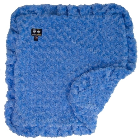 Bessie and Barnie Blue Sky Luxury Ultra Plush Faux Fur Pet/ Dog Reversible Blanket (Multiple Sizes)